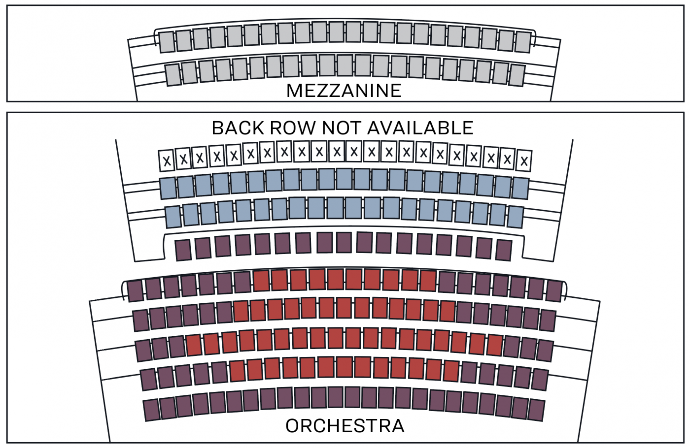 Mcc Seat Map